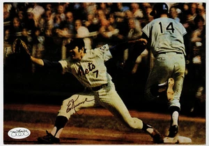 ED KRANEPOOL AUTOGRAPHED VINTAGE 6X9 PHOTO CARD REAL NICE! JSA - Picture 1 of 1