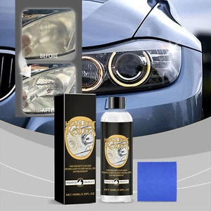 Car Headlight Restoration Polishing Kits Repair Cleaning Paste Remove Oxidation - Picture 1 of 12
