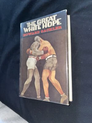 1st 1st The Great White Hope - Howard Sacker Jack Johnson Boxing HCDJ 1968 mylar Foto 1 de 4