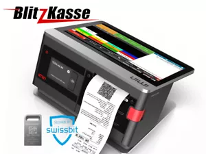 All-in-One mini Kassensystem 10.1" für Handel Kiosk Biergarten mit SWISSBIT TSE - Bild 1 von 3