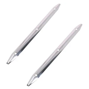 2 piezas 304 mm Acero Inoxidable Pulido Frotar Riel Casco Protector Barco Yate - Imagen 1 de 6