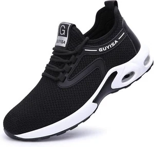 Safety Work Steel Toe Shoes Air Cushioned Anti-Smash Anti-Puncture Sneakers 2025 - Picture 1 of 8