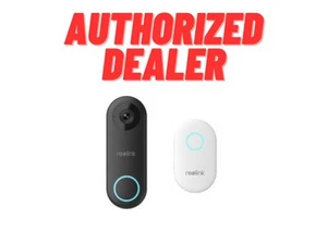 Reolink Wired Video Doorbell PoE Smart 2K+ 5MP Waterproof with Person Detection - Picture 1 of 3