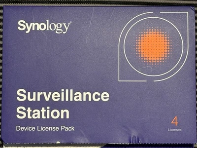 Synology Device License Pack 4x für Kameras der Surveillance Station - Bild 1 von 2