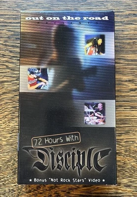 Disciple - 'Out On The Road: 72 Hours With Disciple' Rare VHS - Image 1 of 3