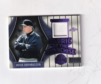 2024 BUCK SHOWALTER LEAF BRONX LEGACY GU JERSEY RELIC 12/15  NEW YORK YANKEES - Image 1 of 2