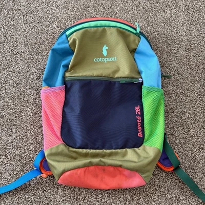 Cotopaxi Bogota Del Dia 20L Backpack Hiking Camping Laptop School Bag Multicolor - Image 1 of 4