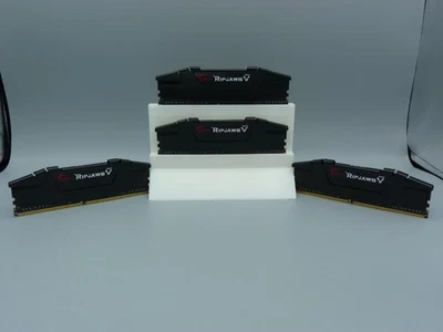 4x 16GB G.SKILL RIPJAWS V F4-3600C18Q-64GVK 64GB 3600 MHz DDR4 PC4-28800U PC RAM - Bild 1 von 2