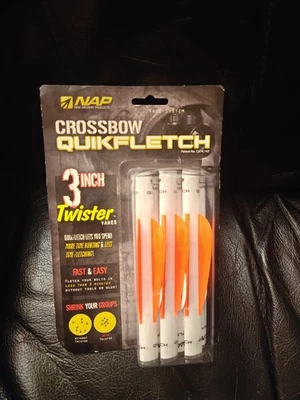 Nuevos productos de tiro con arco Quikfletch 3" Twister para ballesta Foto 1 de 2