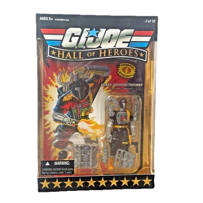 GI Joe Hall of Heroes Cobra B.A.T. 2008 "Colección 25 Aniversario 3,75"" 1/18" Foto 1 de 2