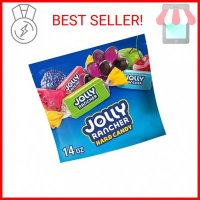 Bolsa resellable caramelo duro con sabor a fruta surtida JOLLY RANCHER, 14 OZ Foto 1 de 2