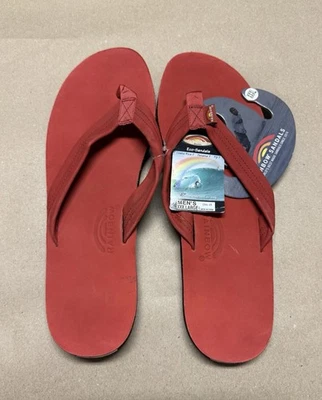 Hombre Cuero Arco Iris Una Capa XXXL 13.5-15 301ALTS Rojo ¡Nuevo! Foto 1 de 4