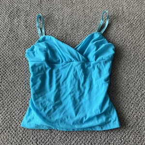 Necessary Objects Y2K Cami Tank Top. Teal. Mesh. Whimsigoth Medium - Picture 1 of 8