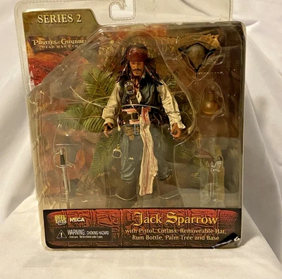 Figura Jack Sparrow NECA Piratas del Caribe Cofre del Hombre Muerto Serie 2... Foto 1 de 3