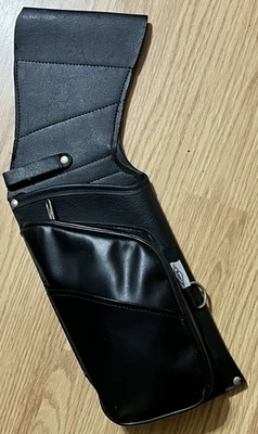 Tiro con arco Neet Field Quiver vintage de cuero negro Foto 1 de 4