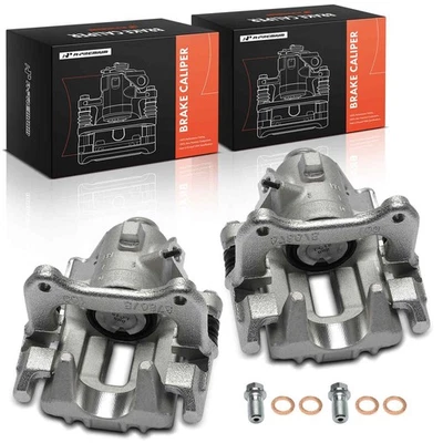 A-Premium Pair Brake Calipers w/ Bracket Rear for Audi A4 2002-2006 A4 Quattro - Image 1 of 4