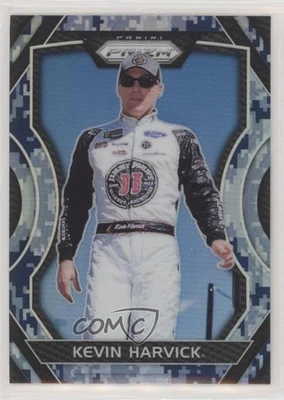 2018 Panini Prizm Camo Prizm Kevin Harvick #46 - Image 1 of 2