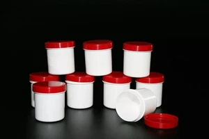 500 unidades latas de ungüento crudo de ungüento 10 g / 12 ml blanco latas de farmacia - Imagen 1 de 1