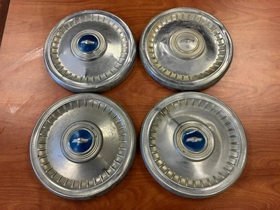 (4) Tapacubos tapacubos plato perro Chevrolet Monza Vega Chevy II Corvair Nova años 60 Foto 1 de 4