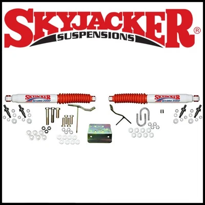 Skyjacker Steering Stabilizer Dual Kit fits 2003-2008 Dodge Ram 2500 3500 4WD - Image 1 of 2