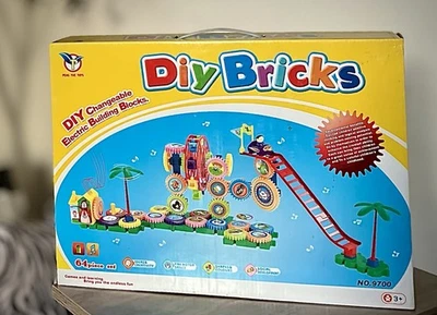 DIY Bricks • Peng Yue Toys (64-Piece Set) No. 9700 STEM Educational Toys Sealed - Image 1 of 4