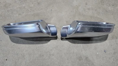 2010-2011 Audi S4 A4 Driver Side Passenger Side Mirror Covers  OEM SILVER  - Image 1 of 4