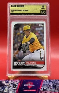 2024 Topps Hobby Rip Night #38 Paul Skenes Graded 10 RC - Picture 1 of 2