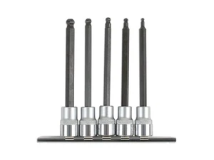 Laser Tools Long Ball End Hex Socket Bit Set 3/8"D 5pc 6765 - Picture 1 of 1