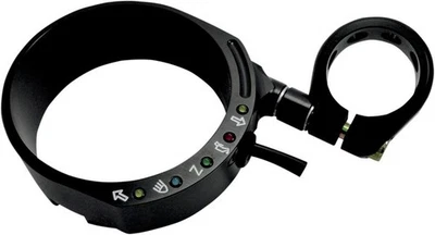 Joker Machine Speedo Relocation Bracket - Black Anodized Motorcycle Street Bike - Image 1 of 3