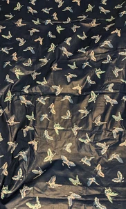 Vtg Schumacher Waverly "Natsu" Miyabi Collection Asian Theme Chintz Fabric 4 Yds - Picture 1 of 9