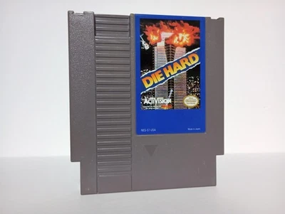 Die Hard - Nintendo NES - Cartridge & Instruction Manual - Authentic - Tested - Image 1 of 4