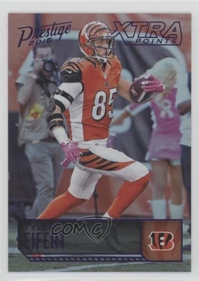 2016 Panini Prestige Xtra Points Purple /100 Tyler Eifert #42 - Image 1 of 2