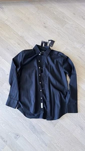 Rag & Bone Black Long Sleeve Button Down Shirt Size M - Picture 1 of 4