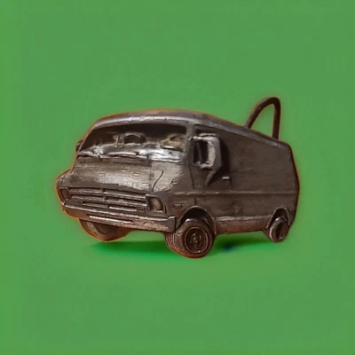 Vintage  1978 Dodge Van Belt Buckle-Bergamot Brass Works- U-38- USA - Image 1 of 4