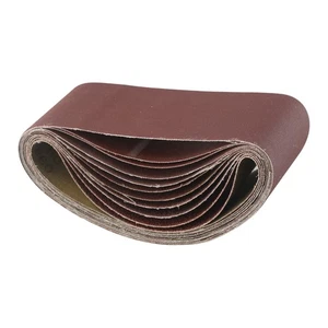 Professional Sanding Belts in 12pcs 75x457mm 60 80 120 150 240 400 Grit - Picture 1 of 24