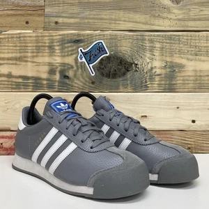 Adidas Samoa Casual Sneakers Men’s Size 6 = Women's Size 7.5 Cool Gray White  - Picture 1 of 12