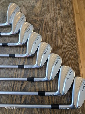 King Cobra Forged Tec Irons 4-G , KBS Tour C Taper Lite 110 STIFF FLEX. MINT - Image 1 of 4
