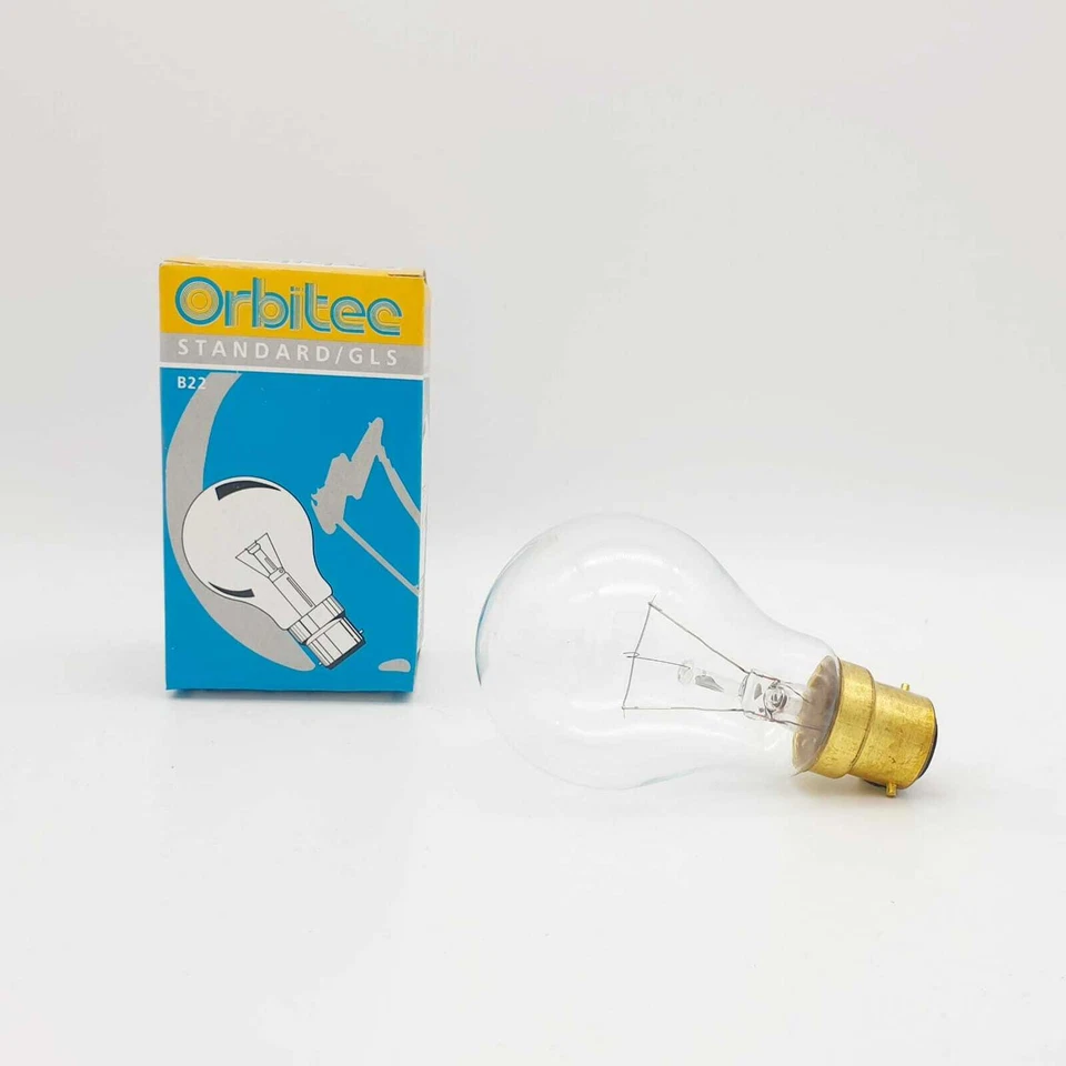 Orbitec Standard GLS 125 - 130V Glühbirne 40W B22D klar, clear - Bild 1 von 1