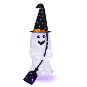 4ft Ghost 100LED Lighted Outdoor Halloween Decorations - Picture 1 of 9