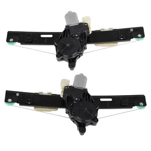 Pair Rear Power Window Regulator W/ Motor Anti-Pinch For Ford Focus 2012-2018 - Picture 1 of 13