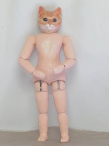 Very Large Cat Doll " GC C " 40 CM - Picture 1 of 6