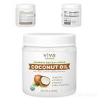 Coconut Oil for Skin Hair Cooking Baking 16 Ounce Viva Naturals Organic Extra