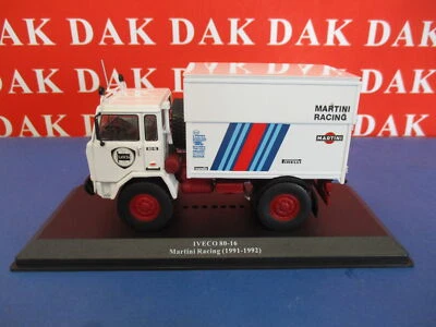 Die cast 1/43 Modellino Camion Iveco 80-16 Assistenza Rally Lancia Martini 1991 - Immagine 1 di 4