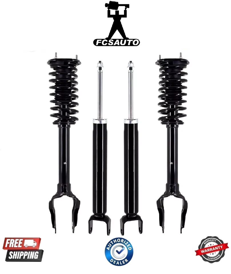 Amortiguador delantero y trasero completo para Jeep Grand Cherokee Dodge Durango 11-15 Foto 1 de 1