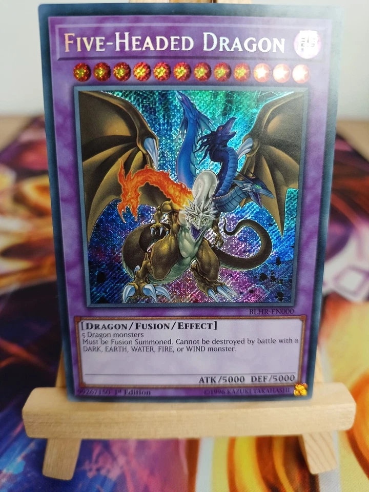 Fünfköpfiger Drache BLHR-EN000 Secret Rare - EN NM YUGIOH - Bild 1 von 1