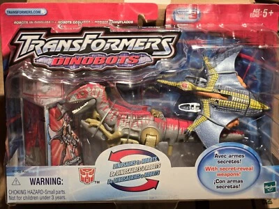 Hasbro Transformers GRIMLOCK SWOOP Deluxe Dinobots Robots in Disguise - Image 1 of 4
