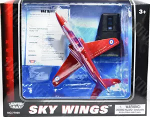 Motormax Skywings - BAE Systems Hawk - RAF Red Arrows - Diecast Aircraft Toy - Picture 1 of 2