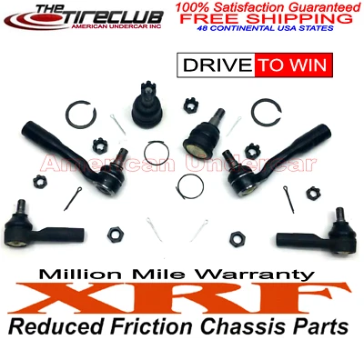 XRF Lifetime Ball Joints Tie Rod Kit Toyota Tundra Sequoia 2000 - 2002 - Image 1 of 2