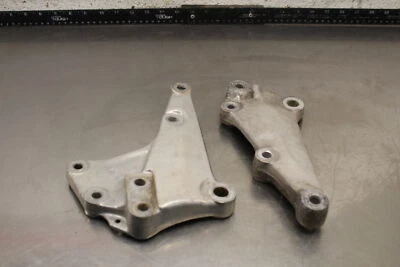 1979 Honda Hawk I 400 CB400T APOIO LATERAL PARA OS PÉS CONJUNTO DE DEGRAUS SUPORTE C397 - Imagem 1 de 4