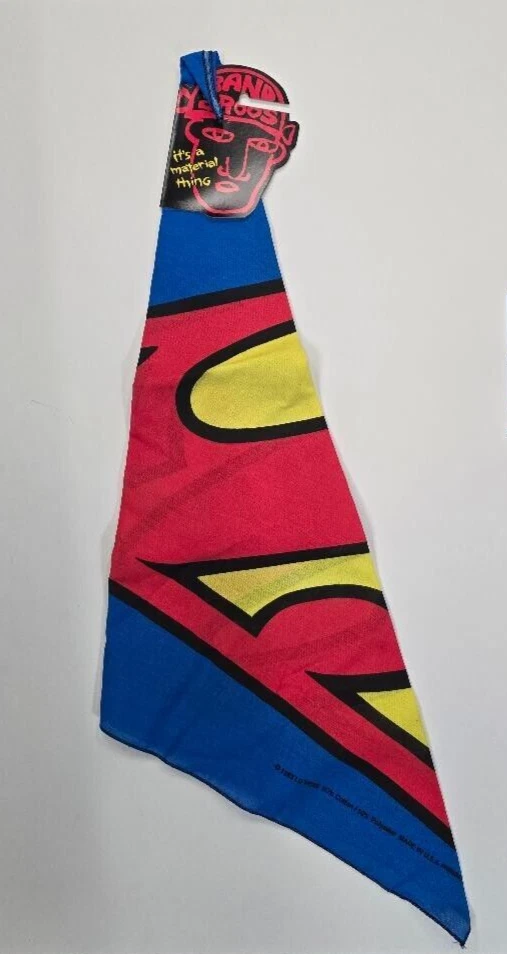 Винтажные комиксы Superman Comics Bandana 1993 DC редкие с бирками. Как новый. - Изображение 1 из 2